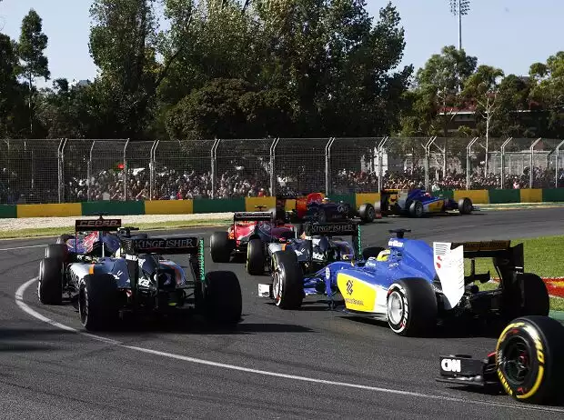 Marcus Ericsson, Sergio Perez Titel-Bild zur News: Marcus Ericsson, Sergio Perez