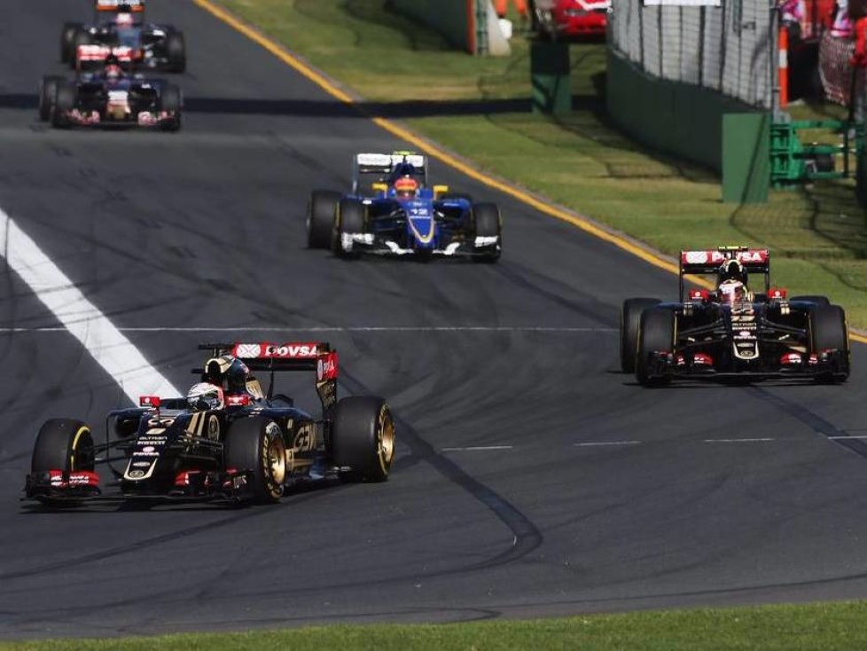 Romain Grosjean, Pastor Maldonado