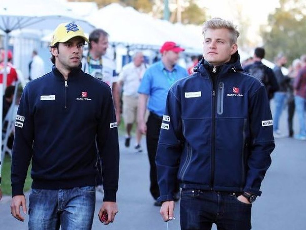 Beat Zehnder, Felipe Nasr, Marcus Ericsson