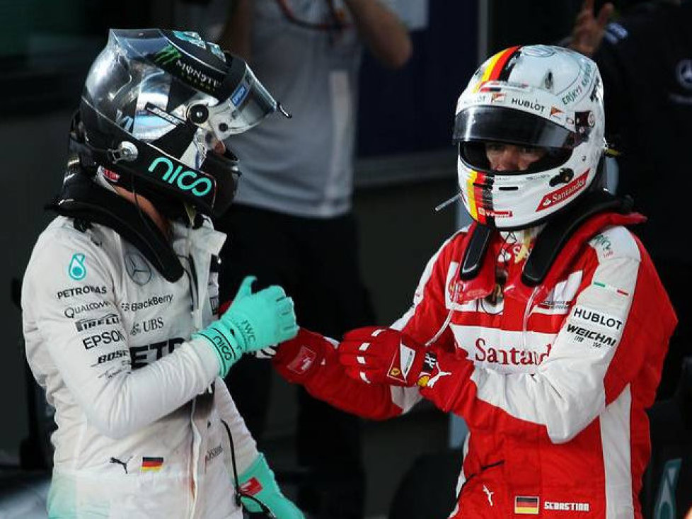 Nico Rosberg, Sebastian Vettel