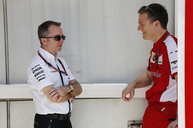 Ferrari Scuderia Ferrari F1 ~Paddy Lowe (Mercedes) und James Allison (Ferrari)~ Ferrari Scuderia Ferrari F1 ~Paddy Lowe (Mercedes) und James Allison (Ferrari)~