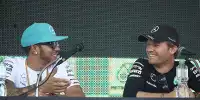 Bild zum Inhalt: Silberne Kontroverse? Hamilton locker, Rosberg winkt ab