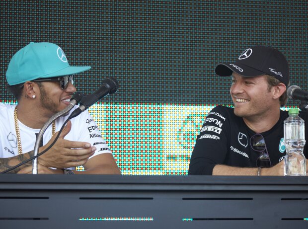 Lewis Hamilton, Nico Rosberg Lewis Hamilton, Nico Rosberg