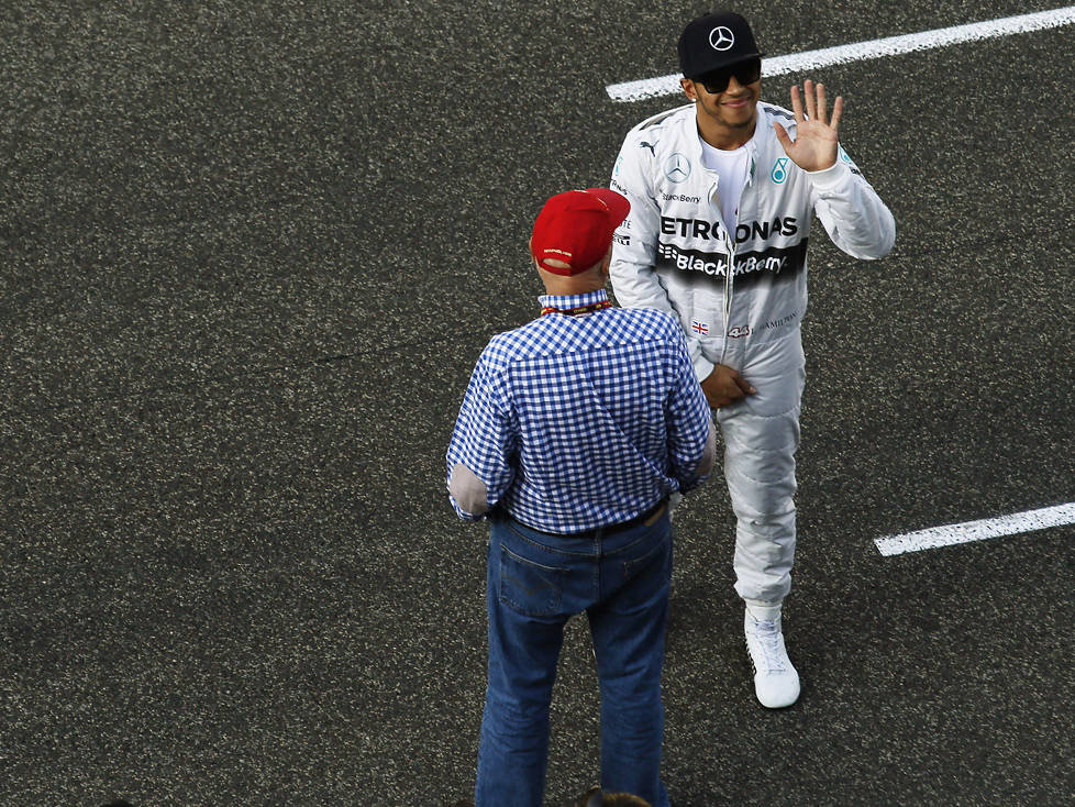 Lewis Hamilton, Niki Lauda