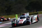 Lucas di Grassi, Loic Duval und Oliver Jarvis (Audi Sport) 