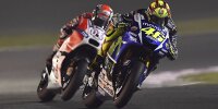 Bild zum Inhalt: MotoGP-Auftakt in Katar: Rossi bezwingt Dovizioso