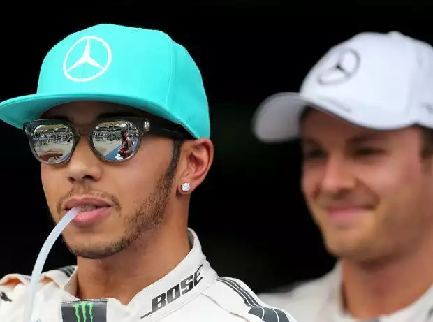 Lewis Hamilton, Nico Rosberg Titel-Bild zur News: Lewis Hamilton, Nico Rosberg
