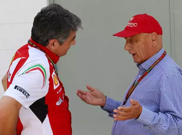 Marco Mattiacci, Niki Lauda Titel-Bild zur News: Marco Mattiacci, Niki Lauda