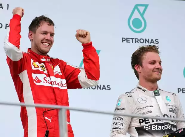 Sebastian Vettel, Nico Rosberg Titel-Bild zur News: Sebastian Vettel, Nico Rosberg