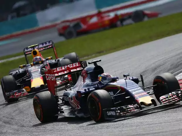 Max Verstappen, Daniil Kwjat Titel-Bild zur News: Max Verstappen, Daniil Kwjat