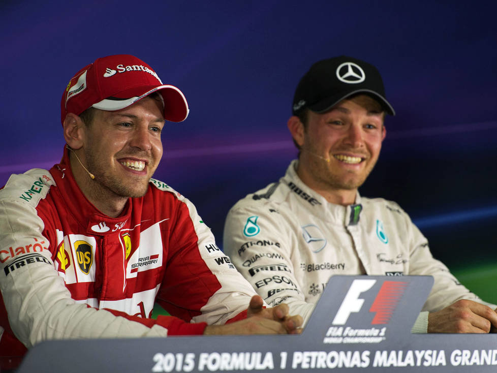 Sebastian Vettel, Nico Rosberg