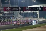 Start des MotoGP-Rennens in Katar