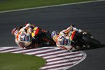 Daniel Pedrosa hinter Marc Marquez (Honda)