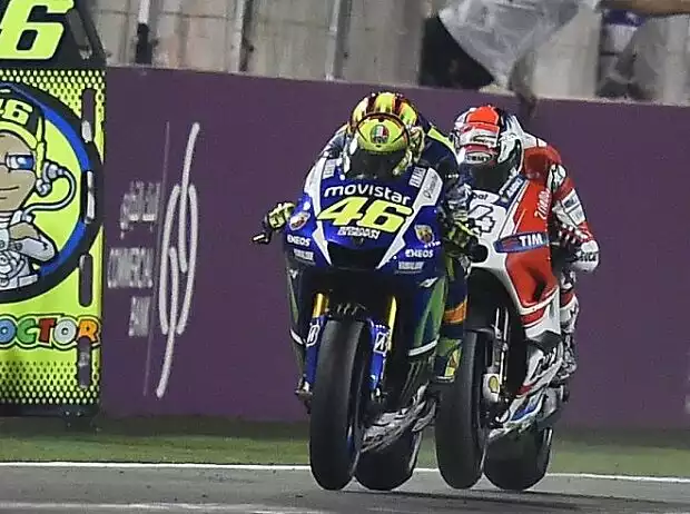 Valentino Rossi, Andrea Dovizioso Titel-Bild zur News: Valentino Rossi, Andrea Dovizioso