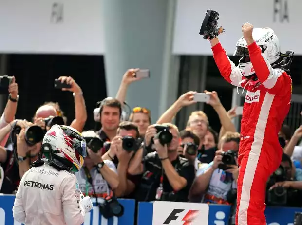 Sebastian Vettel, Lewis Hamilton Titel-Bild zur News: Sebastian Vettel, Lewis Hamilton