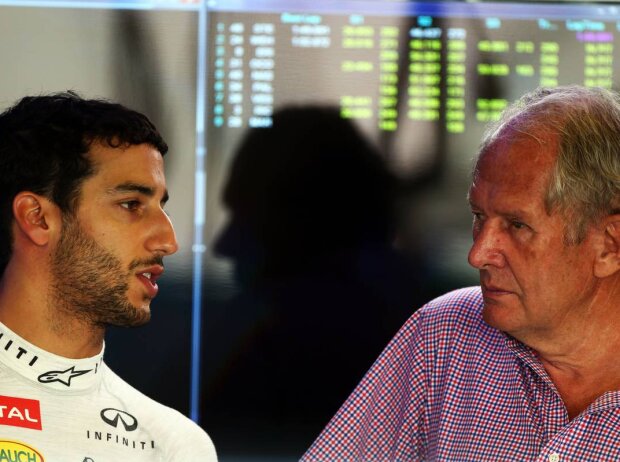 Titel-Bild zur News: Daniel Ricciardo, Helmut Marko
