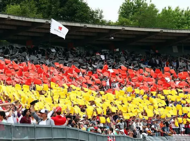 Fans in Hockenheim Titel-Bild zur News: Fans in Hockenheim