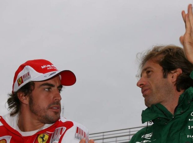 Titel-Bild zur News: Fernando Alonso, Jarno Trulli