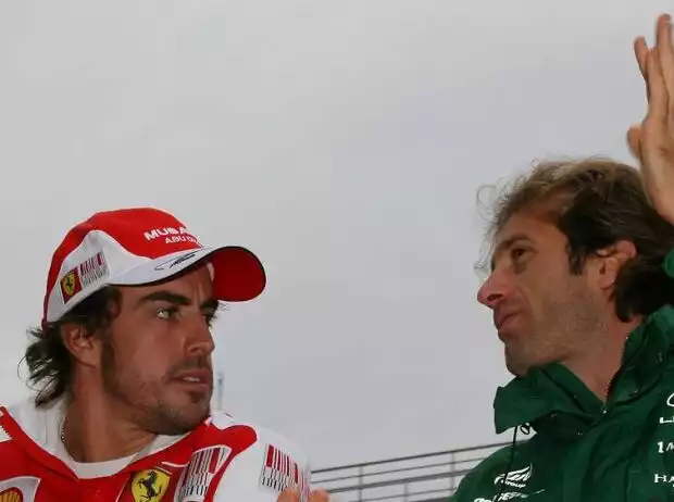 Fernando Alonso, Jarno Trulli Titel-Bild zur News: Fernando Alonso, Jarno Trulli