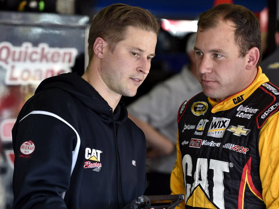 Ryan Newman und Crewchief Luke Lambert