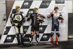 Isaac Vinales, Alexis Masbou und Niccolo Antonelli 