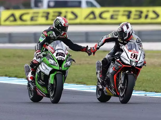 Leon Haslam, Jonathan Rea Titel-Bild zur News: Leon Haslam, Jonathan Rea