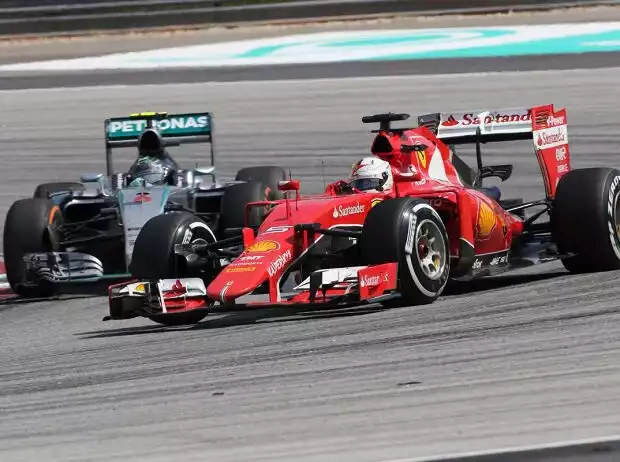 Sebastian Vettel, Nico Rosberg Titel-Bild zur News: Sebastian Vettel, Nico Rosberg
