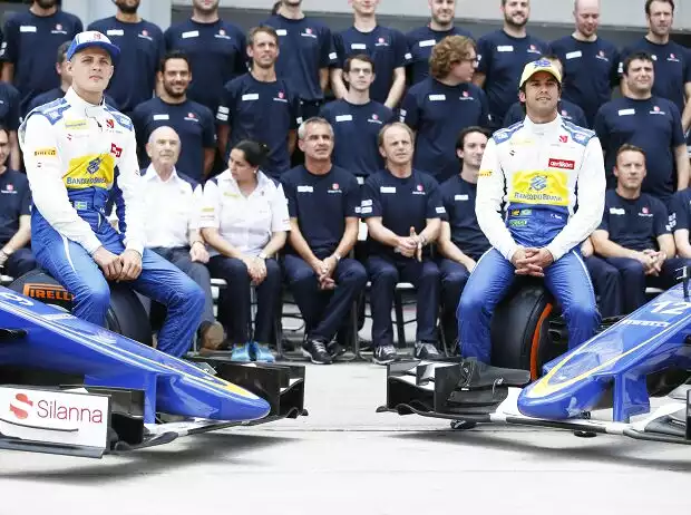 Titel-Bild zur News: Marcus Ericsson, Felipe Nasr