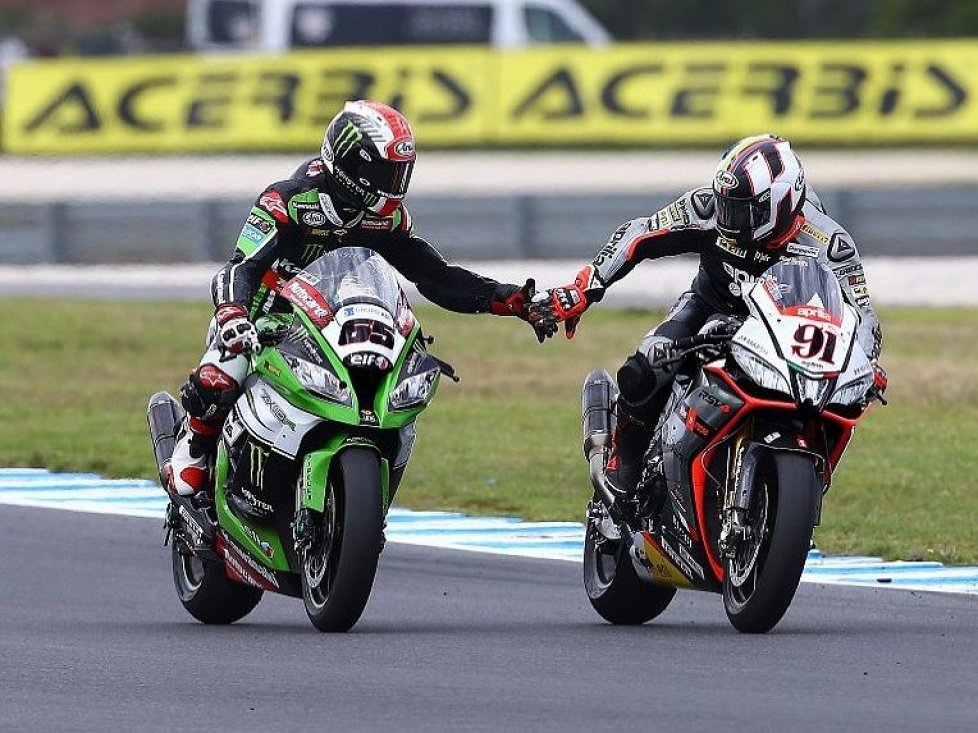 Leon Haslam, Jonathan Rea