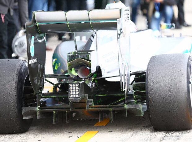 Lewis Hamilton, Mercedes, Heck, 2015