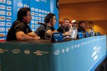 Michael Andretti, Dario Franchitti, Nicolas Prost, Scott Speed, Salvador Duran und Oriol Servia 