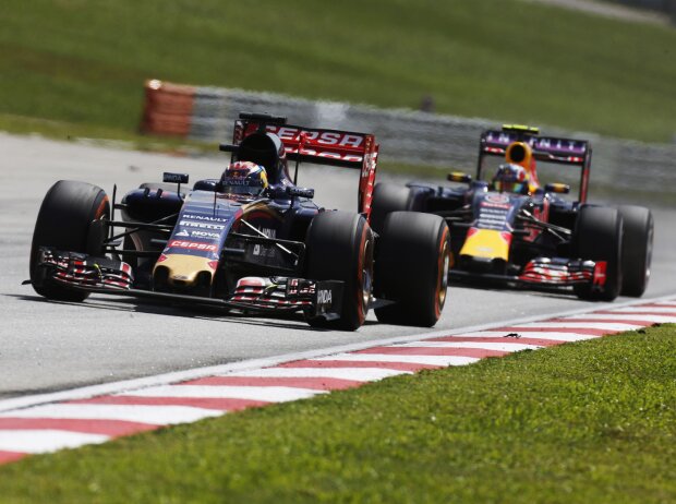 Max Verstappen, Daniil Kwjat Max Verstappen, Daniil Kwjat