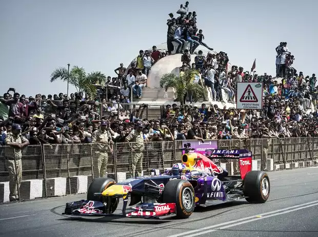 Titel-Bild zur News: David Coulthard in Hyderabad