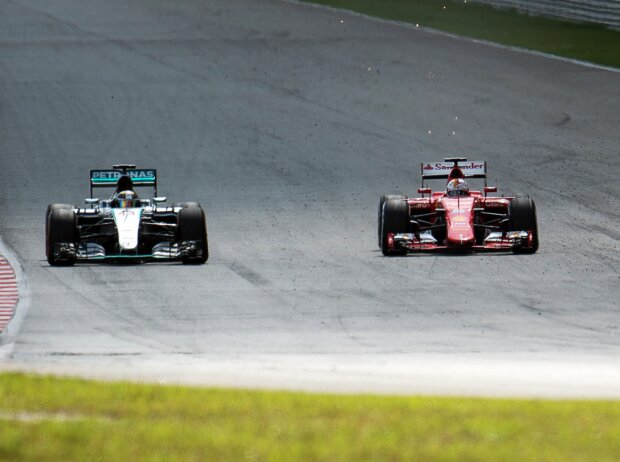 Lewis Hamilton, Sebastian Vettel Lewis Hamilton, Sebastian Vettel