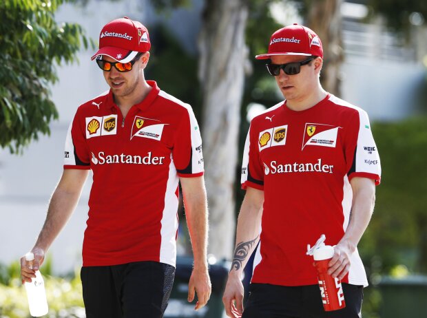 Sebastian Vettel, Kimi Räikkönen Sebastian Vettel, Kimi Räikkönen