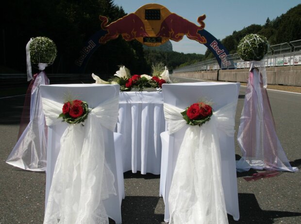 Hochzeit von Petra und Christian Ebner auf dem Salzburgring