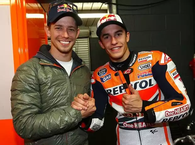 Titel-Bild zur News: Marc Marquez, Casey Stoner