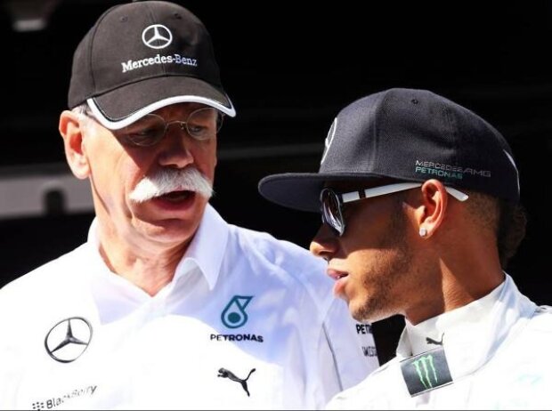 Lewis Hamilton, Dieter Zetsche