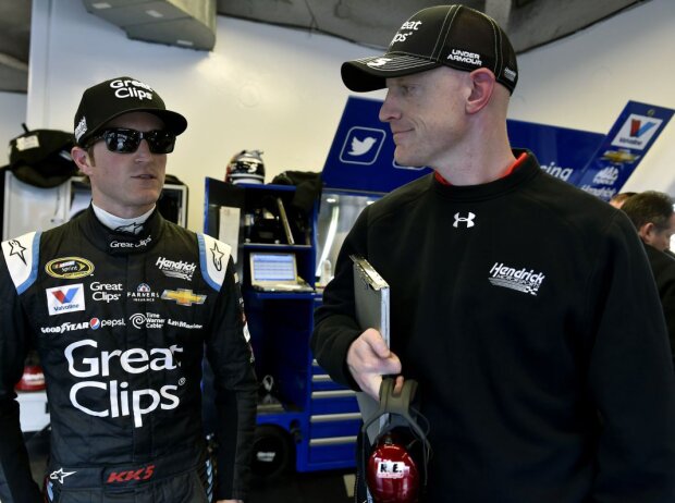 Kasey Kahne und Crewchief Keith Rodden