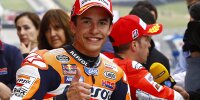 Bild zum Inhalt: MotoGP in Austin: Marc Marquez trotz Pech auf Poleposition