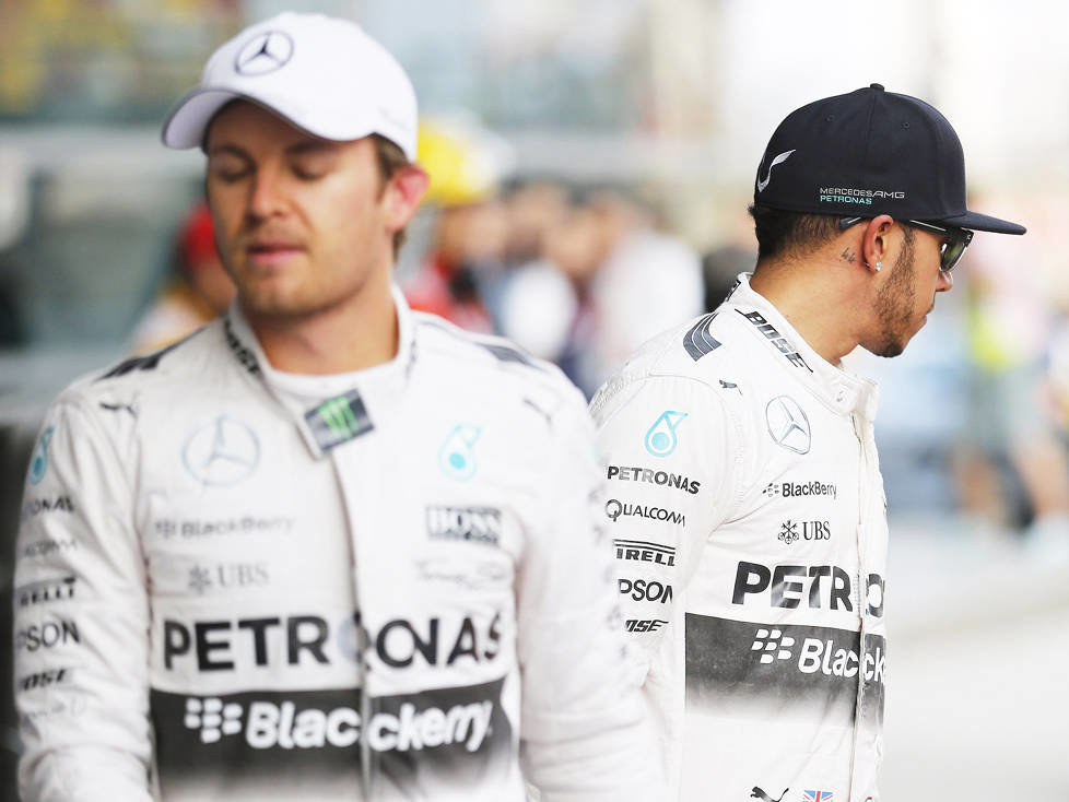 Nico Rosberg, Lewis Hamilton