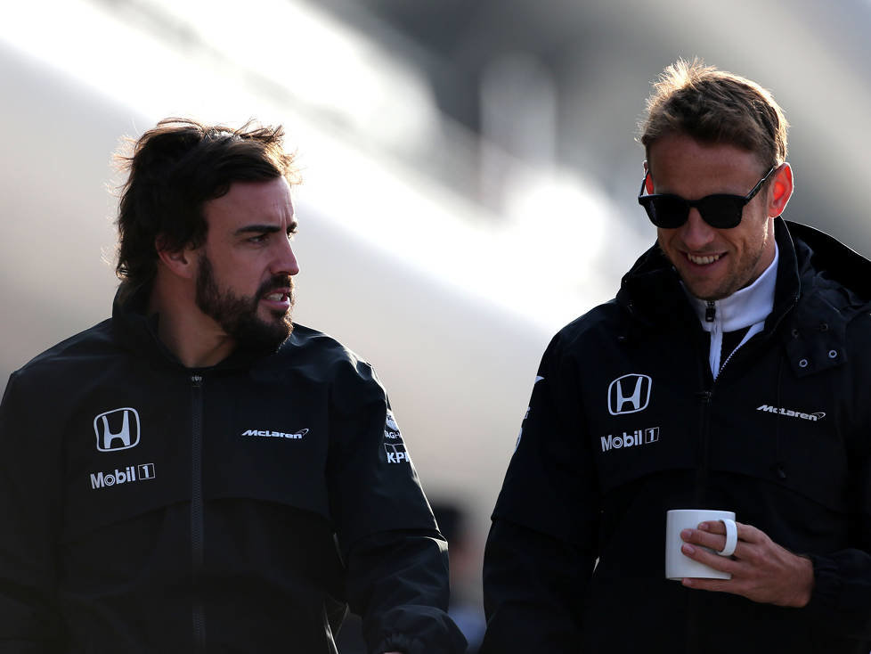 Fernando Alonso, Jenson Button