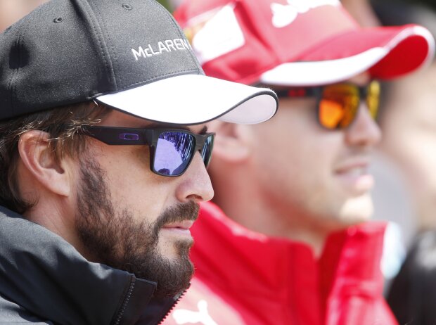 Fernando Alonso, Sebastian Vettel Fernando Alonso, Sebastian Vettel