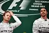 Bild zum Inhalt: Mercedes: Zuckerbrot für Hamilton, Peitsche für Rosberg