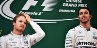 Bild zum Inhalt: Mercedes: Zuckerbrot für Hamilton, Peitsche für Rosberg