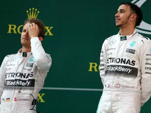 Lewis Hamilton, Nico Rosberg Titel-Bild zur News: Lewis Hamilton, Nico Rosberg