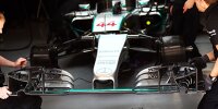 Bild zum Inhalt: Formel-1-Technik: Mercedes mit neuem Flügel in China