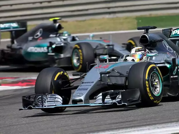 Lewis Hamilton, Nico Rosberg Titel-Bild zur News: Lewis Hamilton, Nico Rosberg