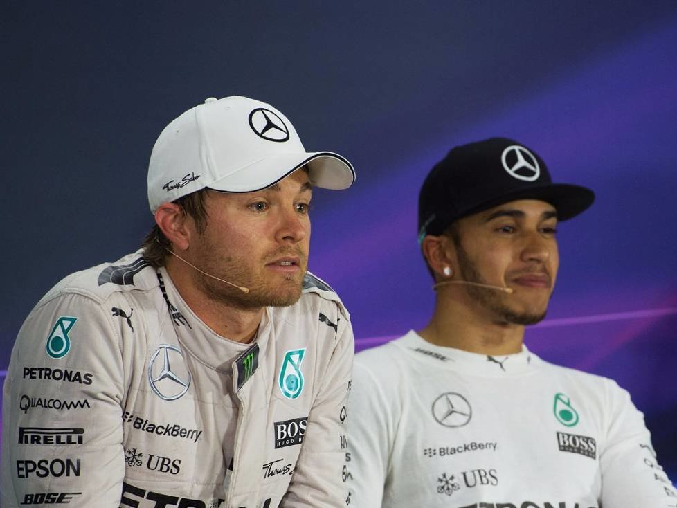 Nico Rosberg, Lewis Hamilton, Sebastian Vettel