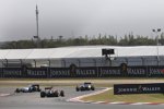 Felipe Massa (Williams), Valtteri Bottas (Williams) und Romain Grosjean (Lotus) 